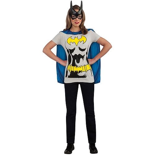  Rubies Costumes Batgirl Sassy Adult Halloween Shirt Costume