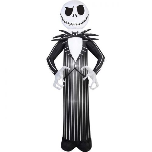  Gemmy Nightmare Before Christmas Jack Airblown Halloween Decoration.