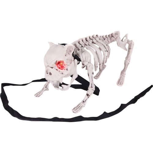 Morris Costumes Barking Dog Skeleton Halloween Decoration