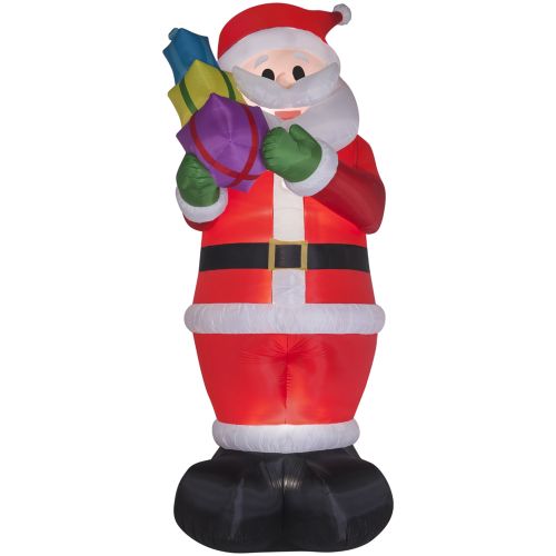  Gemmy 16 Airblown Inflatable Colossal Santa with Gifts Christmas Inflatable