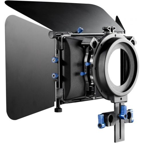  Morros Pro DSLR Rig Movie Kit Shoulder Mount Rig + Follow Focus + Matte Box + Adjust Platform+ C Shape Support Cage +Top Handle for All DSLR Cameras and Video Camcorders