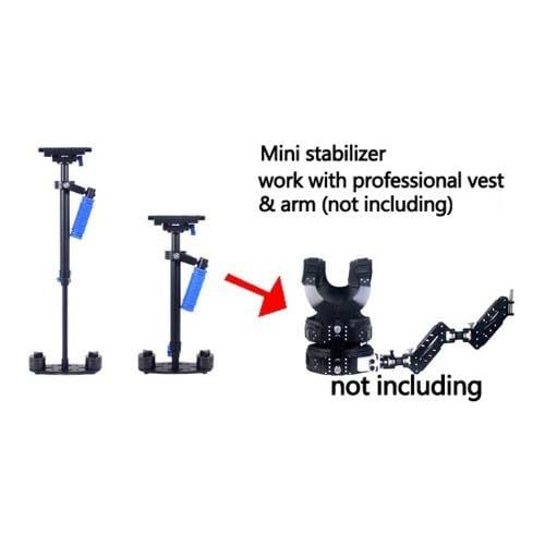  Morros Carbon Fiber Camera Video Stabilizer with min length 38cm and max length 60cm with quick release for DSLR and Video Cameras