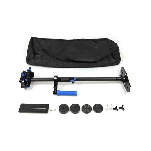  Morros Carbon Fiber Camera Video Stabilizer with min length 38cm and max length 60cm with quick release for DSLR and Video Cameras