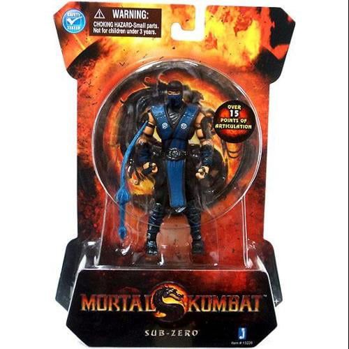  MORTAL KOMBAT Mortal Kombat, Mortal Kombat 9 Action Figure, Sub-Zero, 4 Inches