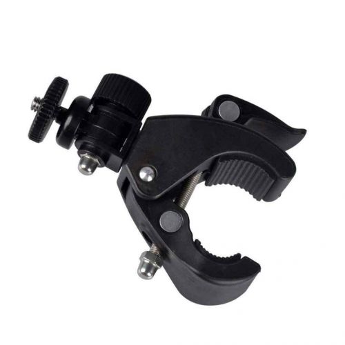  Morza Schwarz Fahrrad handbar Clips Klemmen Ersatz fuer GoPro HERO1 / 02.03 Kamera-Motorrad