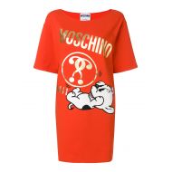 Moschino T-shirt style jersey dress