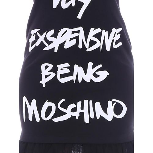  Moschino Tulle flounces cotton dress