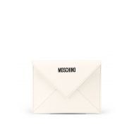 Moschino Be Mine leather clutch