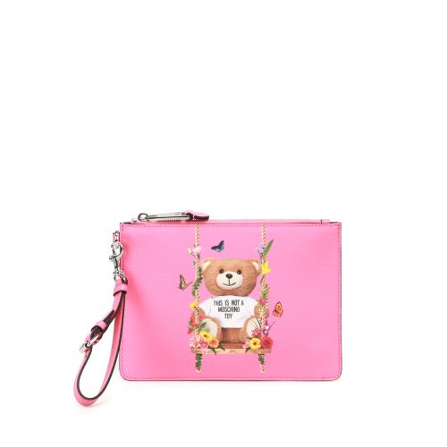  Not A Moschino Toy pink pouch