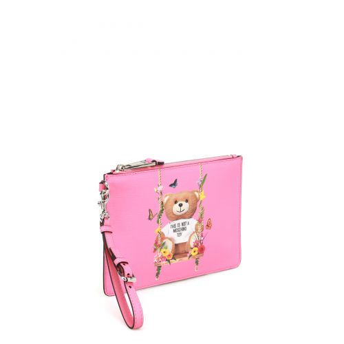  Not A Moschino Toy pink pouch
