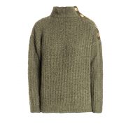 Moschino Boutique Alpaca blend fisherman knit sweater