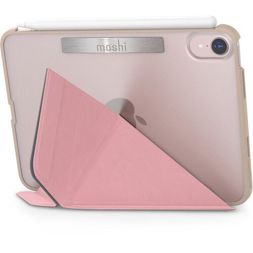  Moshi VersaCover Case with Folding Cover for iPad mini (6th Gen, Sakura Pink)