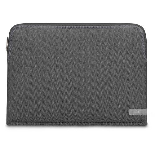  Moshi Pluma Laptop Sleeve (Herringbone Gray)