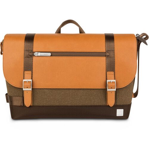  Moshi Carta Compact Messenger Bag (Vintage Brown)