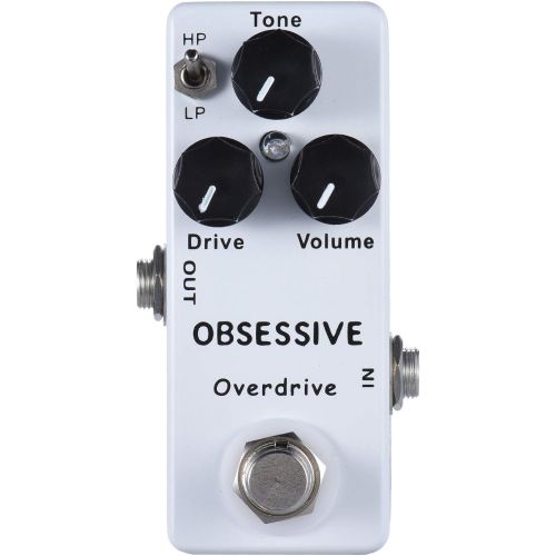  Moskyaudio Mosky Mini Obsessive Overdrive Effect Pedal with True Bypass Switch