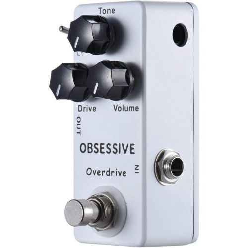  Moskyaudio Mosky Mini Obsessive Overdrive Effect Pedal with True Bypass Switch