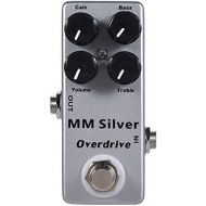 Moskyaudio Mosky Mini MM Silver Overdrive Electric Guitar Effect Pedal