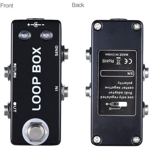  Moskyaudio Mosky Mini Loop Box Guitar Mini Effect Pedal with Channel Selection True Bypass