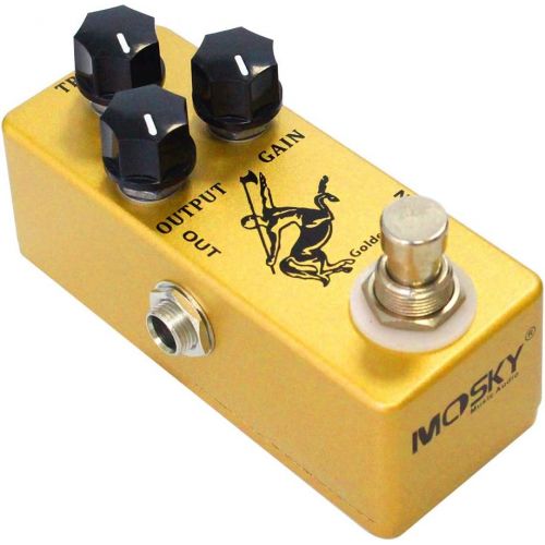  Moskyaudio YMUZE Mosky Golden Horse Guitar pedal with Overdrive Function