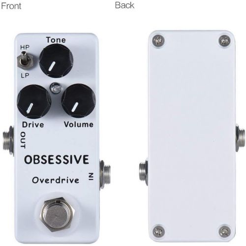  Moskyaudio Mosky Mini Obsessive Overdrive Effect Pedal with True Bypass Switch
