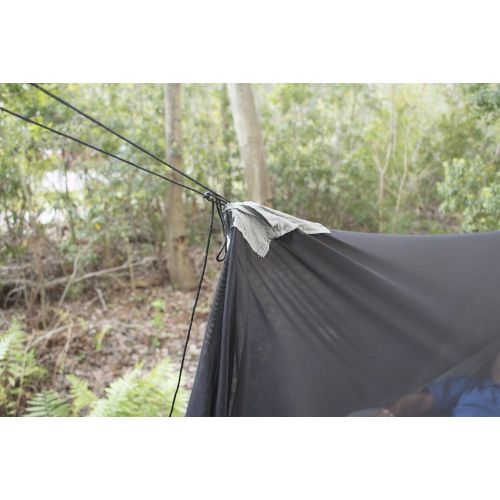  Mosquito UST SlothCloth Bug Hammock with Portable, Lightweight Design, Breathable Mesh and Attached Travel Bag for Hiking, Camping, Backpacking and Outdoor Survival