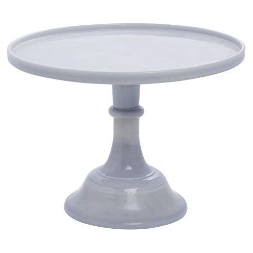  Mosser Glass Cake Stand - 12 - Marble
