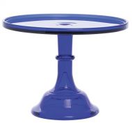 Mosser Glass Vintage Cake Stand Cobalt Blue Glass - 10Dia x 8H