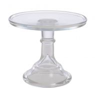 Mosser Glassware 6 Crystal Clear Glass Cake Stand Plate Bakers Quality