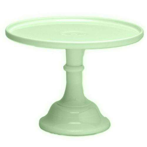  Mosser Glassware Mosser Glass 12 Footed Cake Plate - Jade