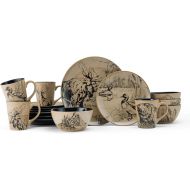 Mossy Oak 16-Piece Break-Up Infinity Dinnerware Set, Service for 4