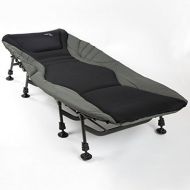 [아마존베스트]Mostal Aluminium King Size Bed Chair Leg Deluxe Tackle Lounger XXL