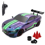 Mostop RC Drift Car 35KM/H High Speed RC Racing Drift Car for Kids Adults, 1:14 Scale Remote Control Car Drifting Truck Super 4WD Super Racing Fast RC Cars with Spare Tires Replace