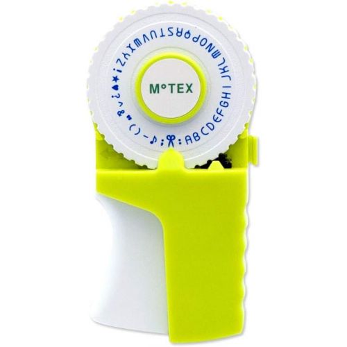  [아마존베스트]MoTEX Embossing Label Maker, Label Writer -E-303 (Lime)