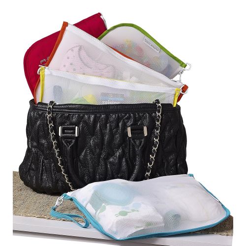  [아마존베스트]Mother Load Diaper Bag Organizer Pouches by MOTHER LOAD - Designed for The On-The-Go Family (Mom & Dads), Organize Any Traditional Diaper Bag, Purse or Backpack with This 5 Piece Set from Moth
