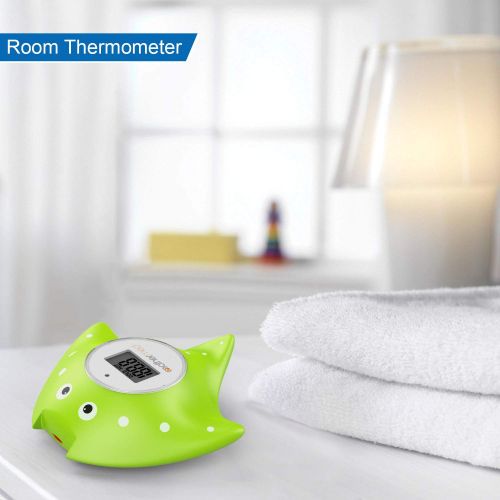  [아마존베스트]Mothermed MotherMed Baby Bath Thermometer and Floating Bath Toy Bathtub and Swimming Pool Thermometer...