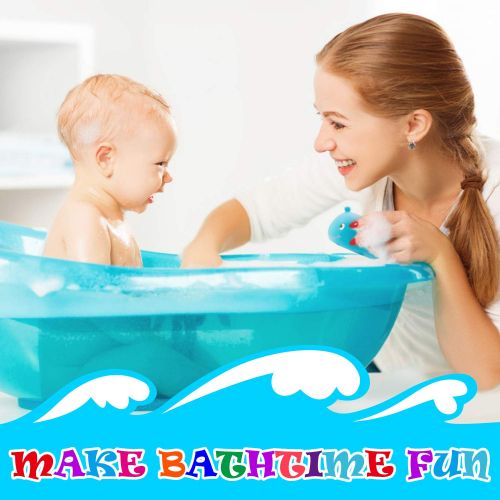  [아마존베스트]Mothermed MotherMed Baby Bath Thermometer and Floating Whale Bath Toy Bathtub and Swimming Pool Thermometer Water Temperature Indicator Fast Accurate Result Within 2 Seconds Only for Fahrenh