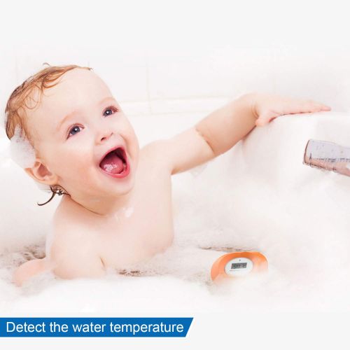  [아마존베스트]Mothermed MotherMed Baby Bath Thermometer and Floating Bath Toy Bathtub and Swimming Pool Thermometer...
