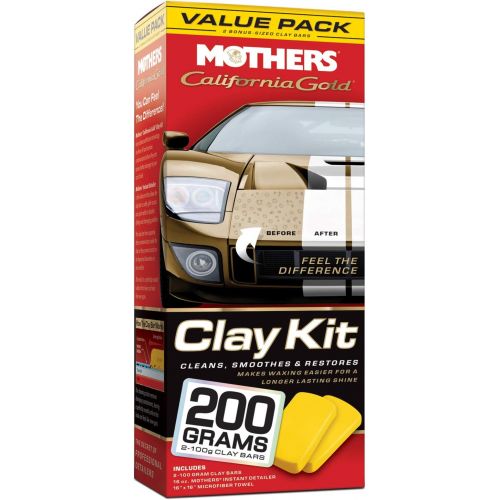  Mothers 07240 California Gold Clay Bar System