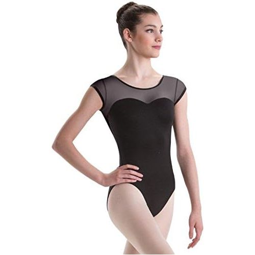  Motionwear Sweetheart Cap Sleeve Dance Leotard