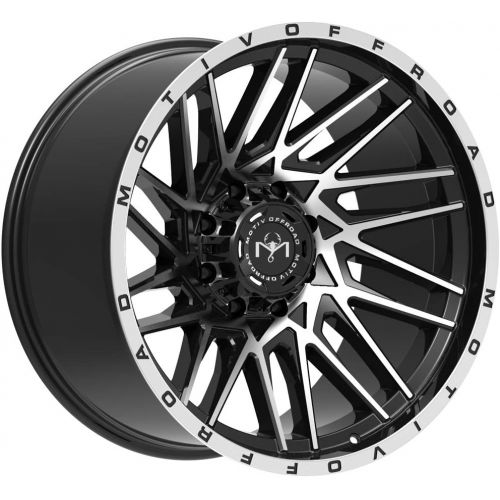  Motiv Offroad 424MB MUTANT BLACK Wheel with Gloss (0 x 12. inches /5 x 112 mm, -44 mm Offset)