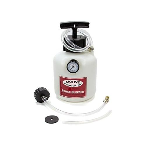  Motive Products, European Power Brake Bleeder, 0100, Hand Pump Pressure Tank with Adapter