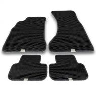Motliner Floor Mats, Custom Fit with Dual Layered Honeycomb Design for Audi A4 B8 2010-2016. All Weather Heavy Duty Protection for Front and Rear. EVA Material, Easy to Clean.