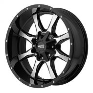 Moto Metal MO970 Gloss Black Wheel Machined With Milled Accents (17x8/5x127,139.7mm, 00mm offset)