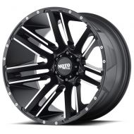 Moto Metal MO978 Razor Satin Black Wheel with Machined Finish (20x10/6x135, -24mm Offset)