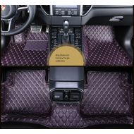 Motor Spartan Autotec - Floor Liners Front, Second & Third Row Seats 3pcs for Tesla Model X 5/6 Seaters (5 Seaters, Fantasy Purple)