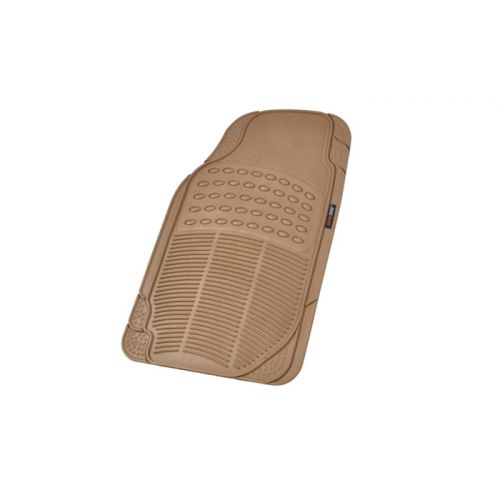  Motor Trend Classic Rubber Car Floor Mats 3-Pieces