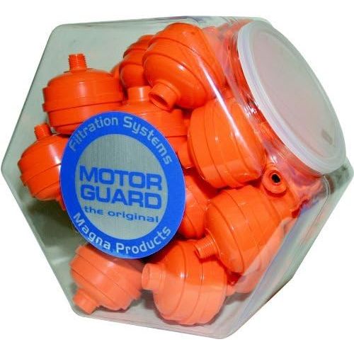  Motor Guard D-12-1CJ Disposable Spray Gun Filter, 25-Jar