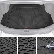 [아마존 핫딜]  [아마존핫딜]Motor Trend Premium FlexTough All-Protection Cargo Mat Liner  w/Traction Grips & Fresh Design