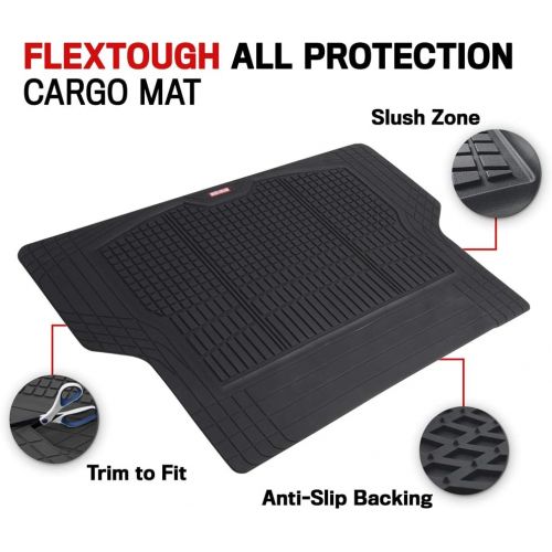  [아마존 핫딜]  [아마존핫딜]Motor Trend Premium FlexTough All-Protection Cargo Mat Liner  w/Traction Grips & Fresh Design