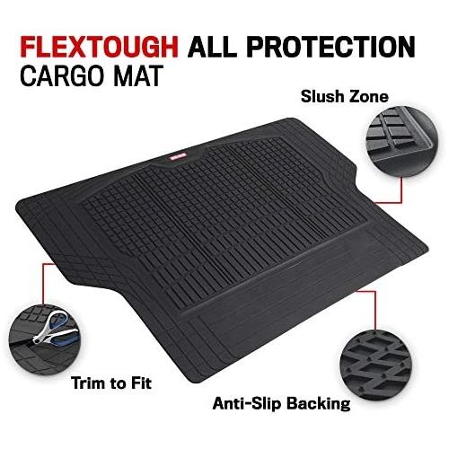  Motor Trend Premium FlexTough All-Protection Cargo Mat Liner  w/Traction Grips & Fresh Design